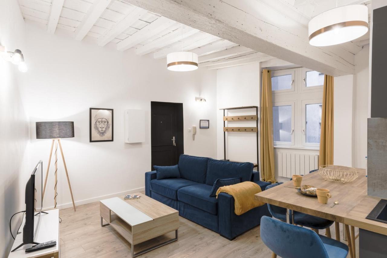 Le Nid Du Lion - Joli T2 Quartier St Georges Au Calme Apartment Lyon Exterior photo